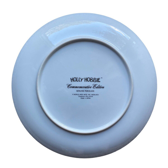 Vintage 1970s Holly Hobbie Mother s Day Plate 1974 Collectible Home Decor - Picture 3 of 5